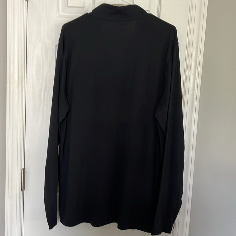 Travis Mathew Black Long Sleeve Quarter-Zip Top - Picture 4 of 4